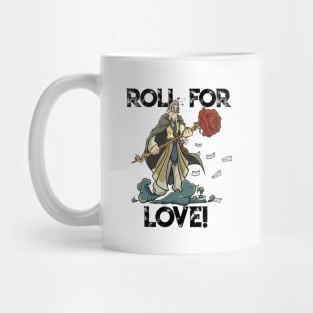 Roleplaying RPG Valentines Day TableTop D20 Dice Wizard Gift Mug